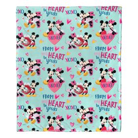 Mickey Mouse; Lovely Pattern Aggretsuko Comics Silk Touch Throw Blanket; 50" x 60"