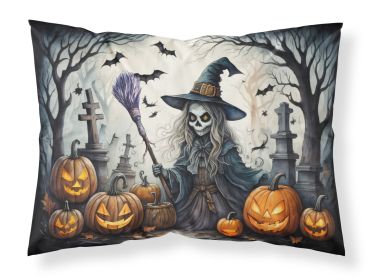 Witch Spooky Halloween Standard Pillowcase Lightweight Super Soft Easy Care Decorative Artwork Pillowcase, Standard