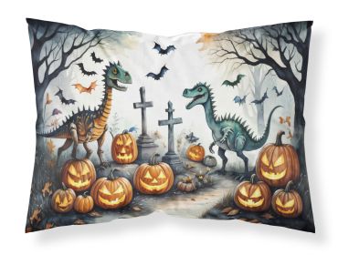 Dinosaurs Spooky Halloween Standard Pillowcase Lightweight Super Soft Easy Care Decorative Artwork Pillowcase, Standard