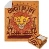 Disney Lion King Circle of Life Silk Touch Sherpa Throw Blanket 50X60 Inches