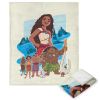 Disney Moana 2 Moana And Friends Silk Touch Throw Blanket 50X60 Inches