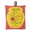 Disney Winnie the Pooh Share A Hug Silk Touch Throw Blanket 40X60 Inches