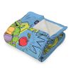 Nickelodeon Teenage Mutant Ninja Turtles Cowabunga Turtles Silk Touch Sherpa Throw Blanket 50X60 Inches