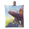 Disney Lion King King Pride Silk Touch Throw Blanket 50X60 Inches