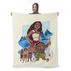 Disney Moana 2 Moana And Friends Silk Touch Throw Blanket 50X60 Inches