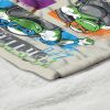 Nickelodeon Teenage Mutant Ninja Turtles TMNT Power Silk Touch Sherpa Throw Blanket 50X60 Inches