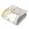 Disney Winnie the Pooh Hunny Bear Silk Touch Sherpa Throw Blanket 50X60 Inches