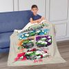 Nickelodeon Teenage Mutant Ninja Turtles TMNT Power Silk Touch Sherpa Throw Blanket 50X60 Inches