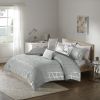 Metallic Printed Duvet Cover Set