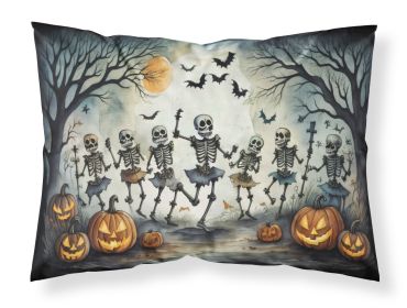 Dancing Skeletons Spooky Halloween Standard Pillowcase Lightweight Super Soft Easy Care Decorative Artwork Pillowcase, Standard (Default: Default)