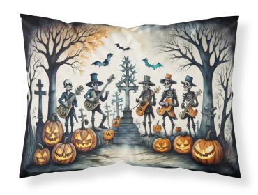 Mariachi Skeleton Band Spooky Halloween Standard Pillowcase Lightweight Super Soft Easy Care Decorative Artwork Pillowcase, Standard (Default: Default)